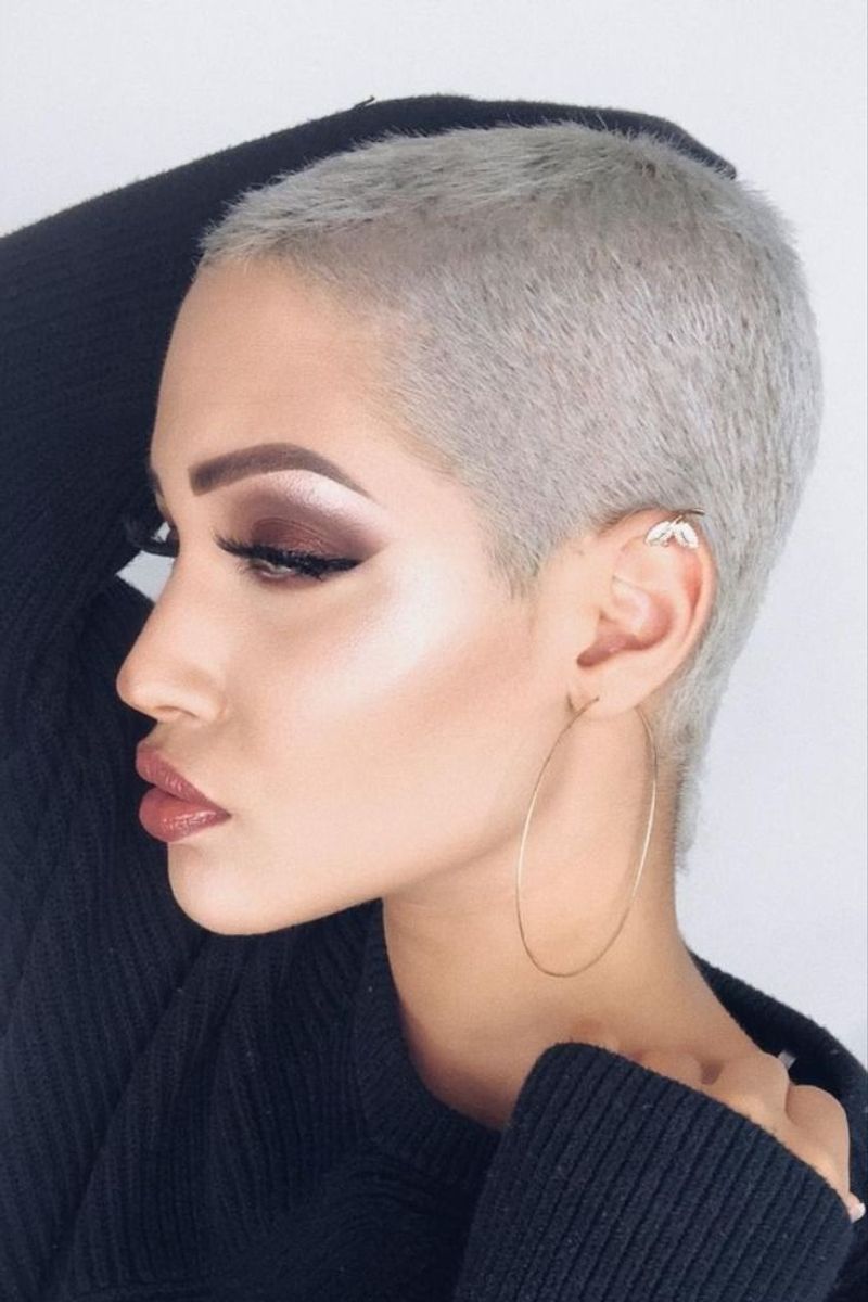 Buzz Cut with Style