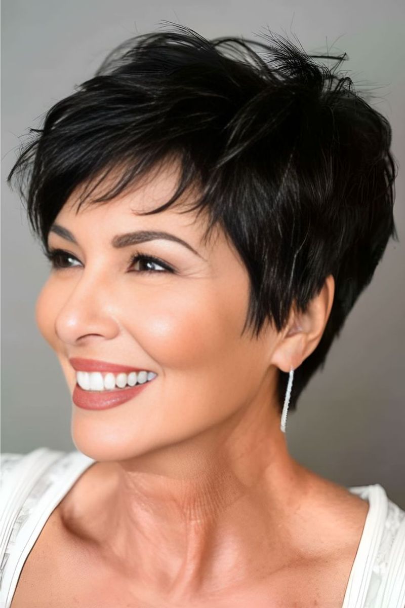 Side-Swept Elegance
