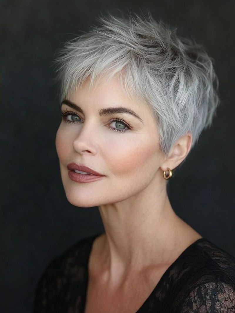 Tapered Long Pixie