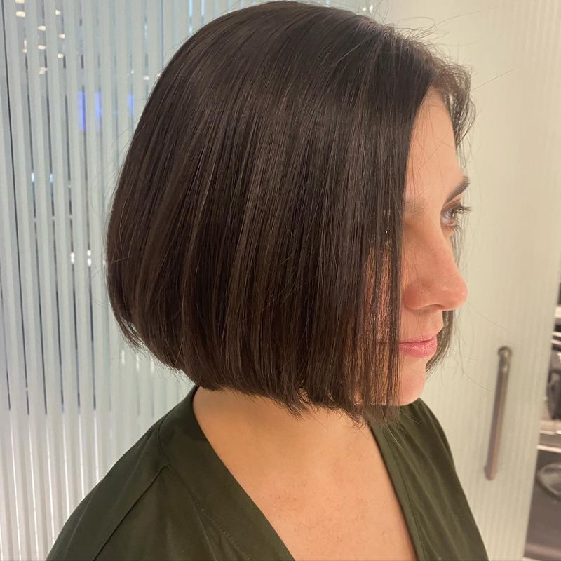 Strakke kinlengte Bob