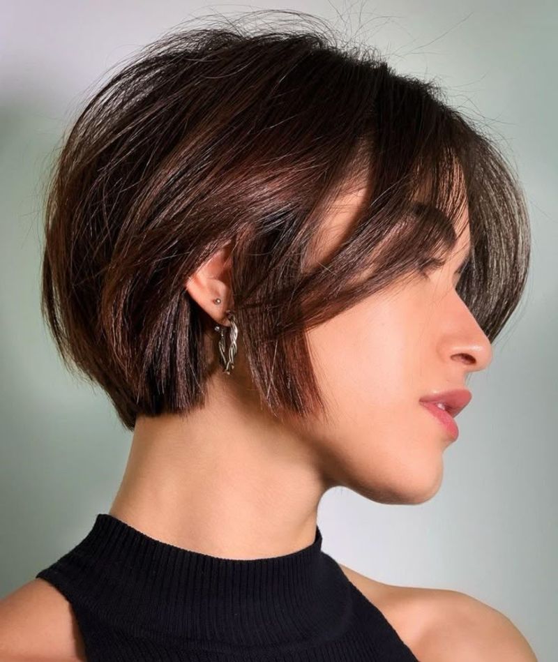 Blunt Cut Pixie Bob