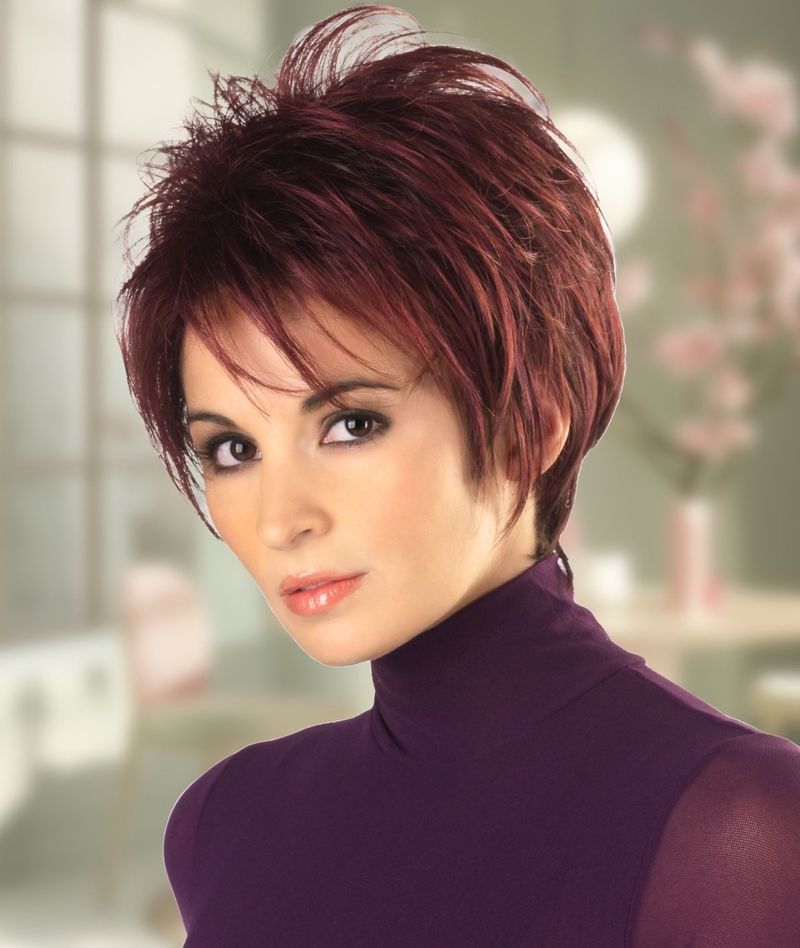Asymmetrical Pixie with Bold Color