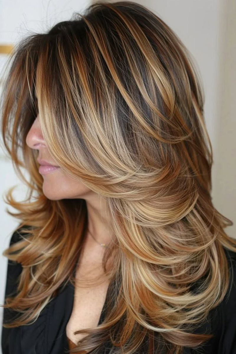 Feathered Butterfly Cut
