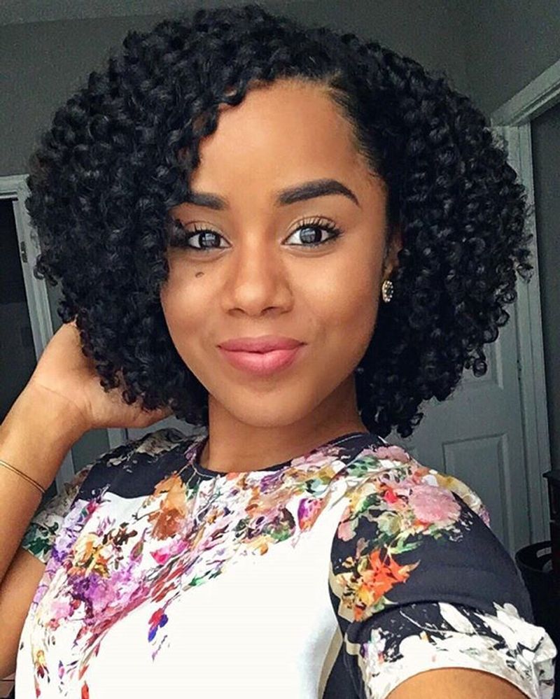 Twist-Out with Defined Curls