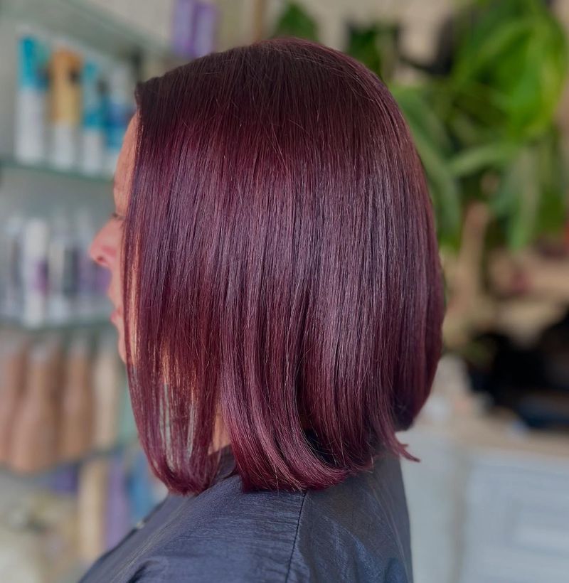 Wine Red Bob