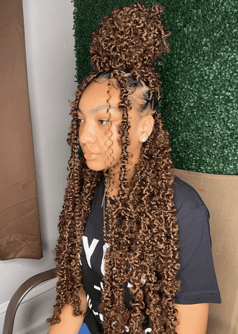Locs mariposa