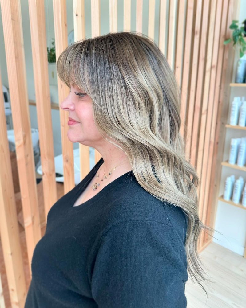 Soft Layered Cut with Wispy Bangs
