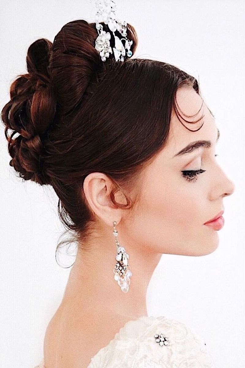 Audrey's Elegant Updo