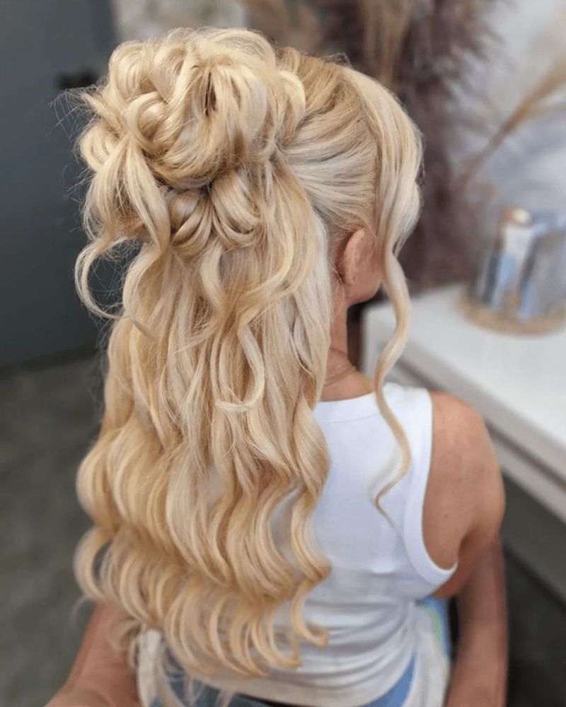 Half-Up Topknot Refresh
