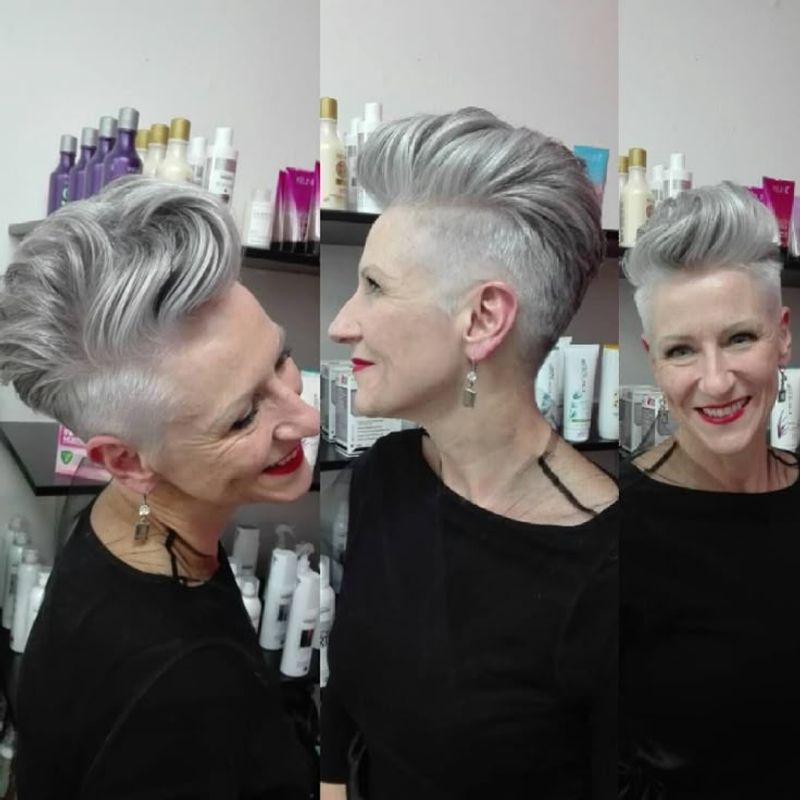 Edgy Pompadour