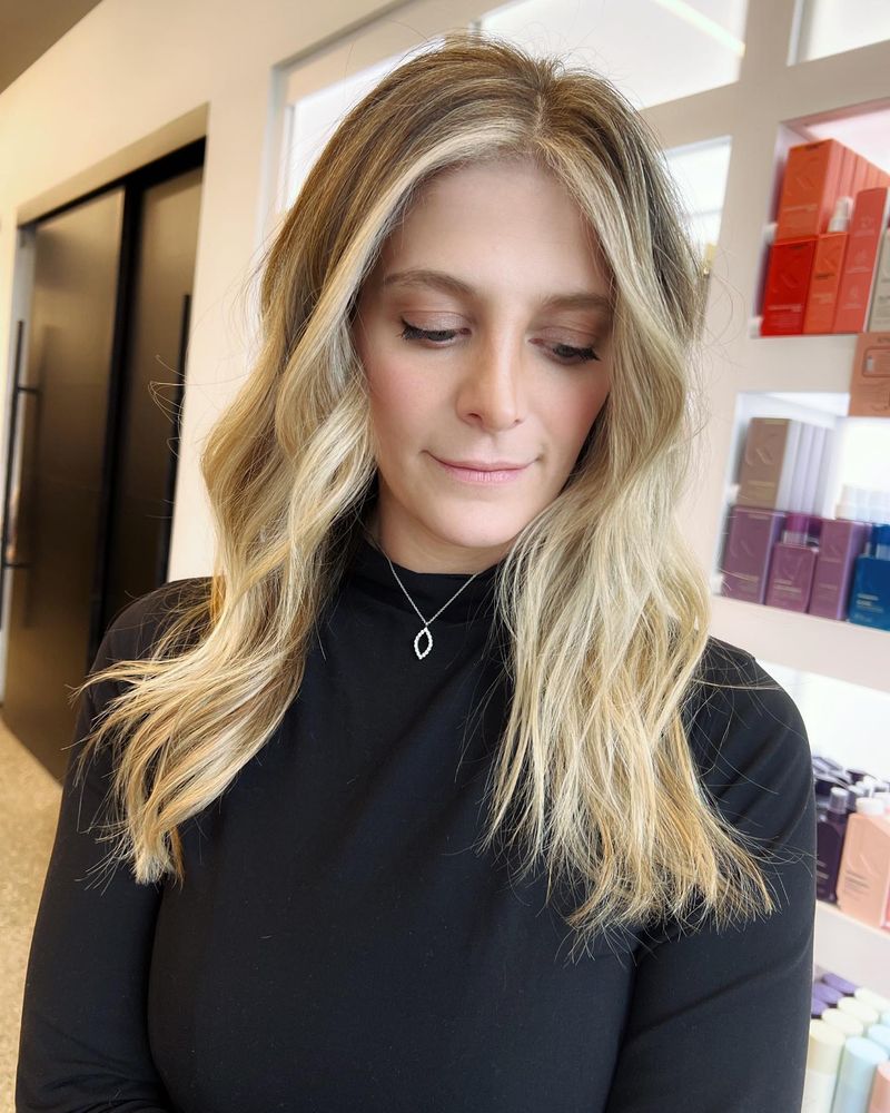 Rooted Blonde Transformation