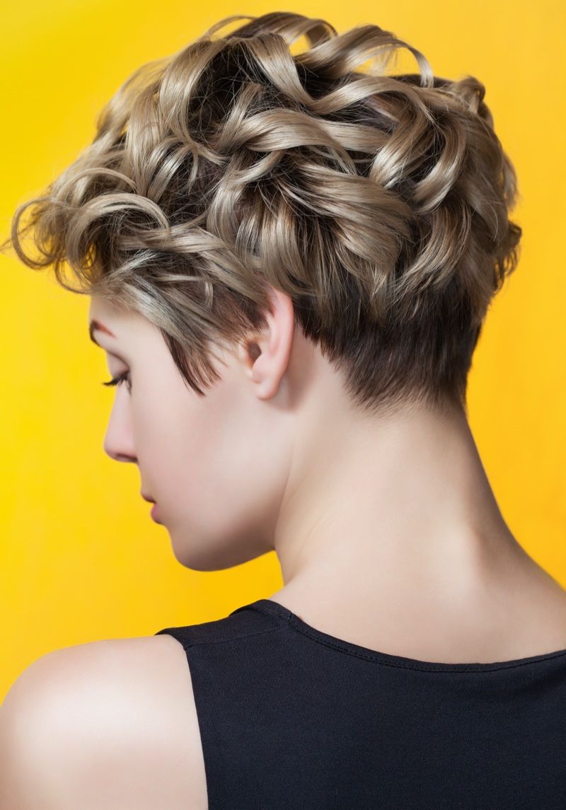 Curly Pixie