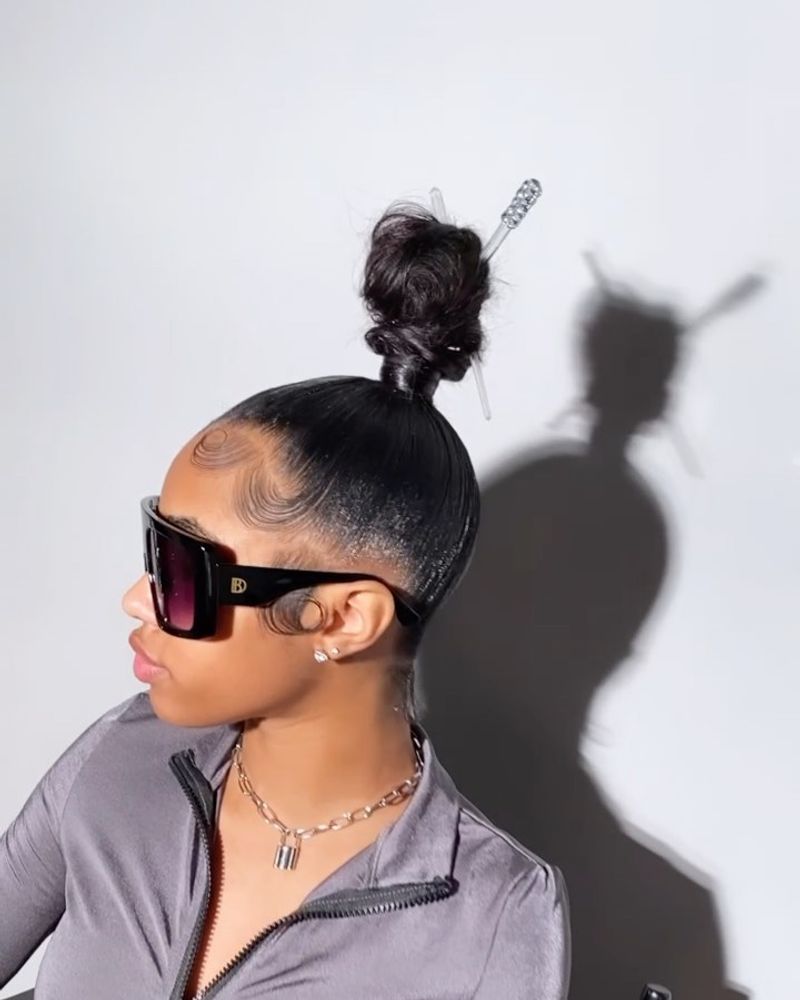Voluminous Topknot