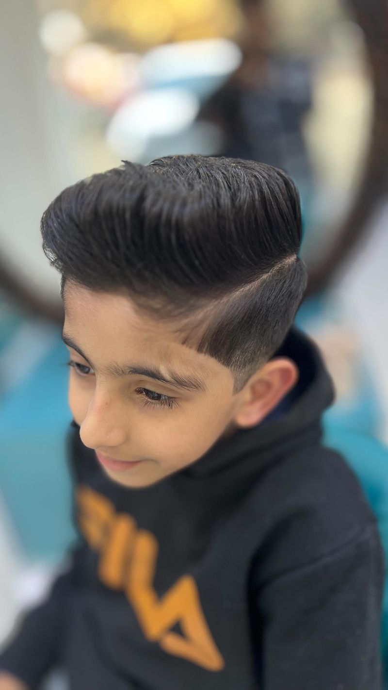 Brushed-Up Quiff