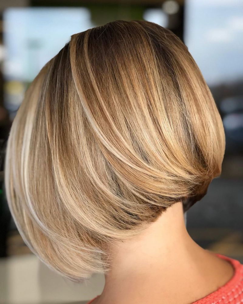 Stacked Bob with Soft Nape