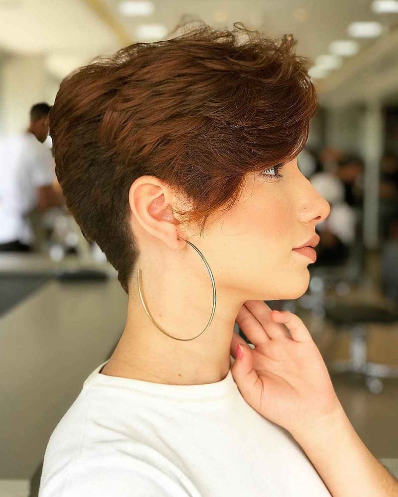 Corte Pixie clássico