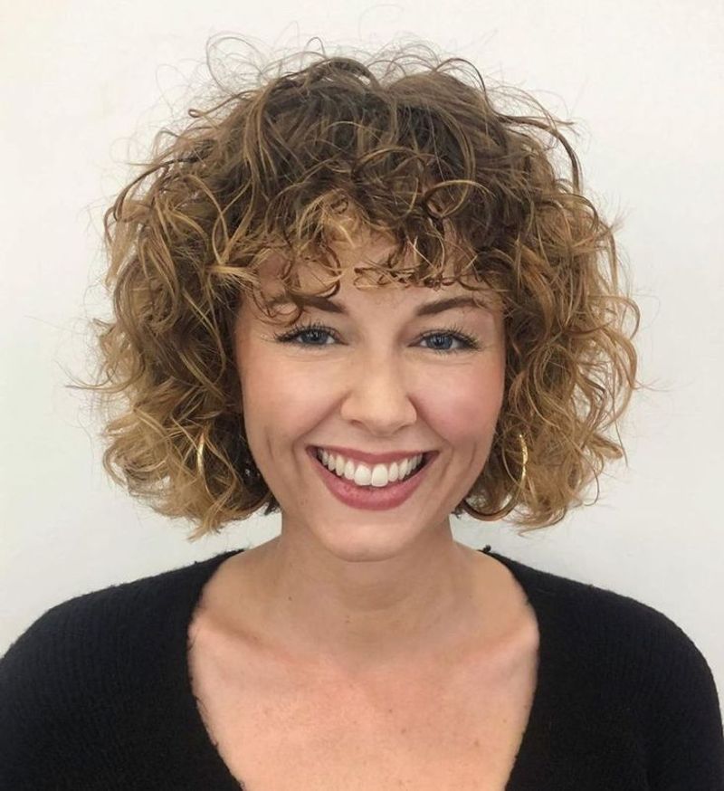 Short, Curled-Under Bob With Orthopedic Shoes