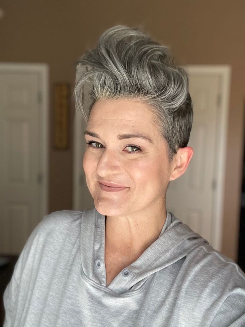 Silver Quiff
