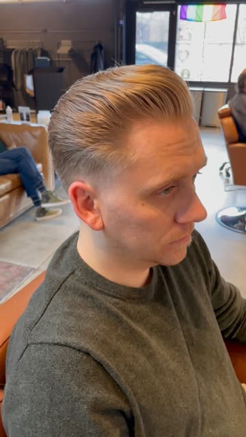 Modern Comb Over