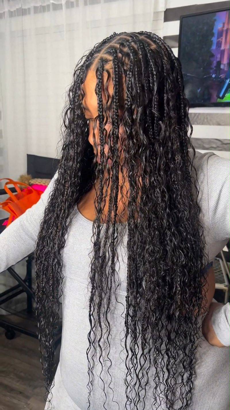 Butterfly Loc-Inspired Box Braids