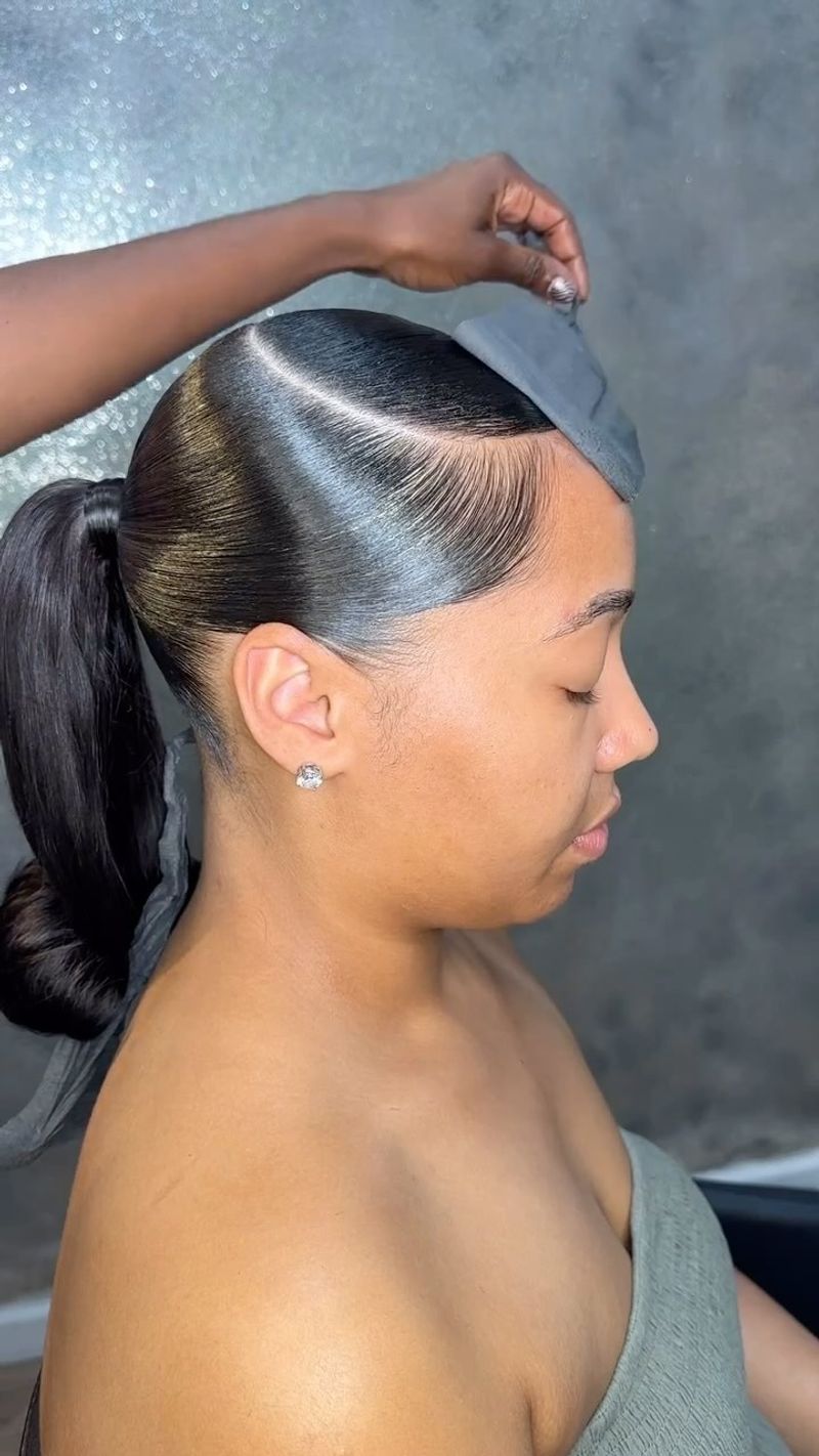 Wrap-Around Ponytail Pizzazz