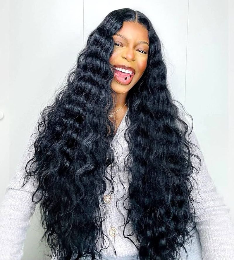Crimped Hair with Volume