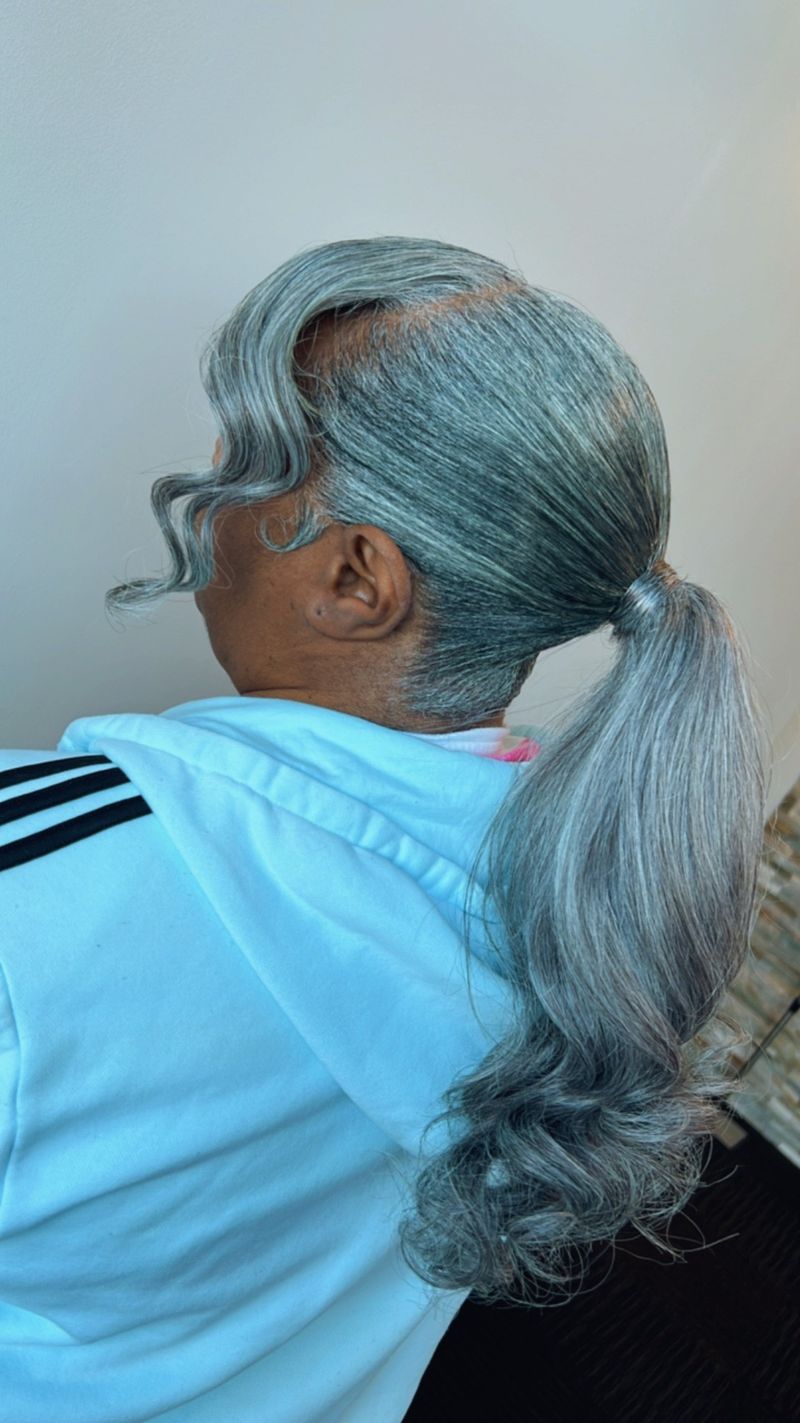 Graceful Sleek Ponytail