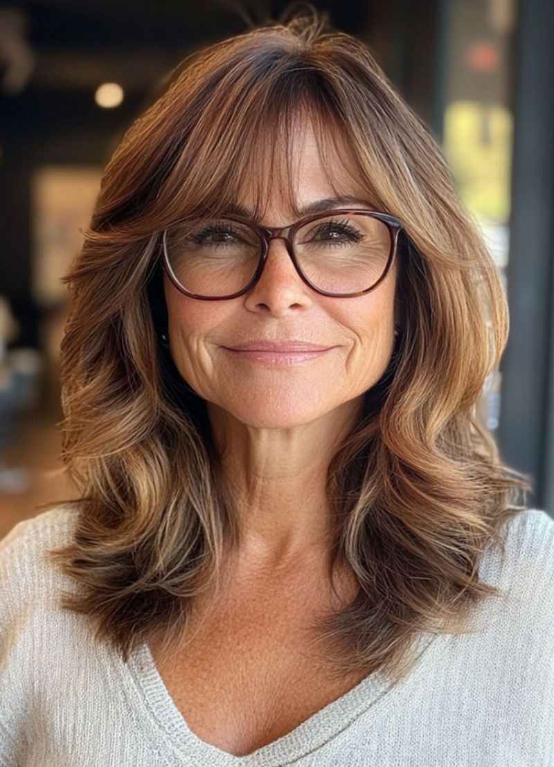Soft Layered Mid-Length Cut