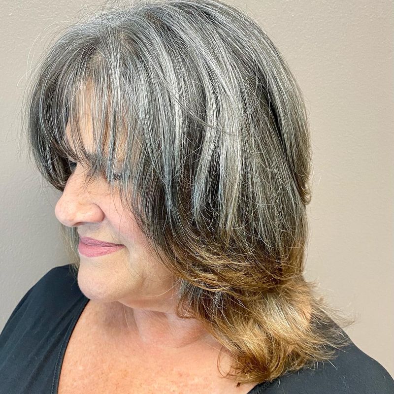Tousled Mid-Length Shag