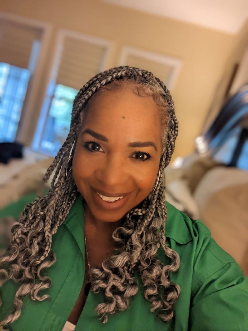 Silvery Senegalese Twists