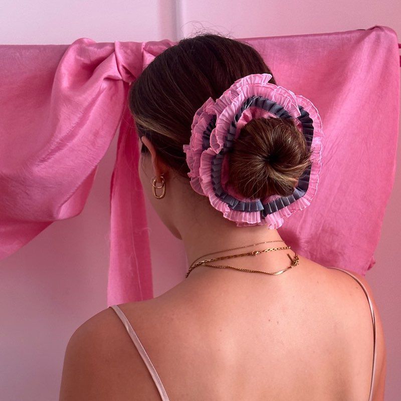 Scrunchie Topknot