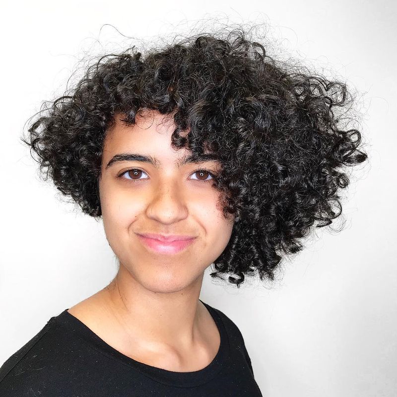 Curly Asymmetrical Lob