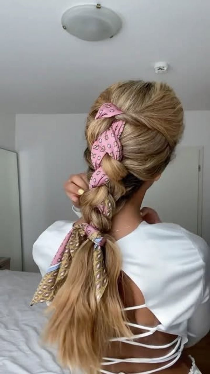 Scarf Braid Accent