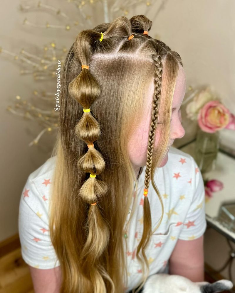 Tresse à bulles