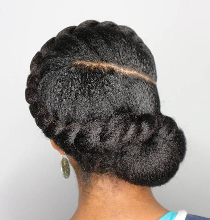 Twisted Side Chignon