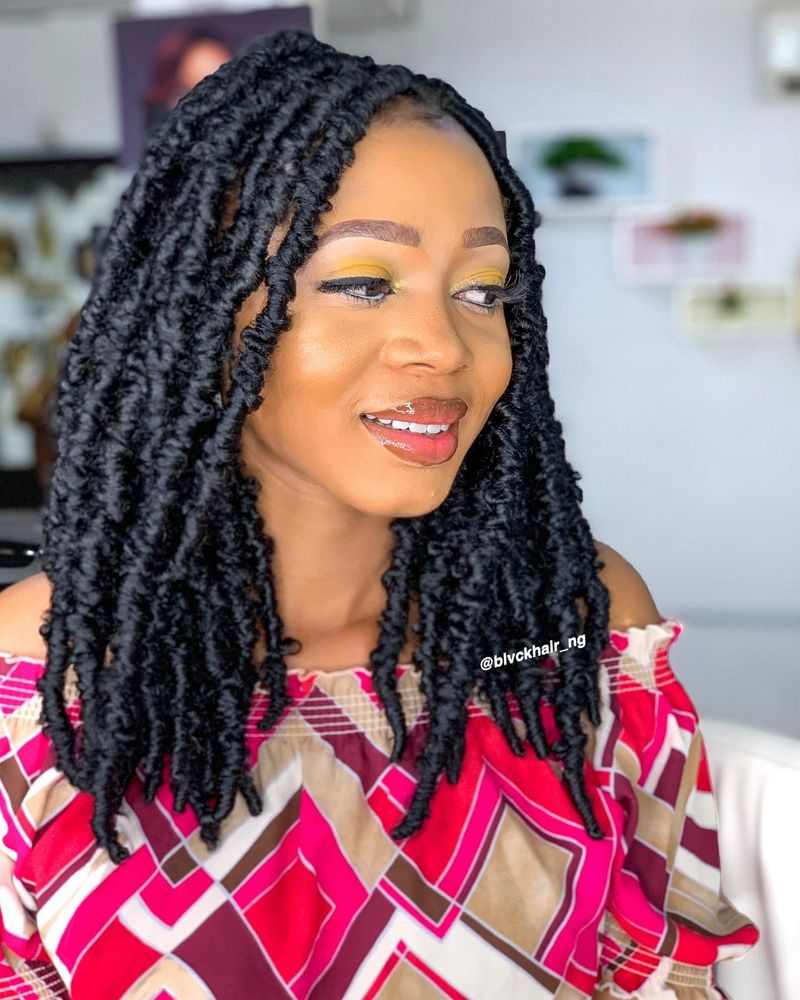 Crochet Butterfly Locs