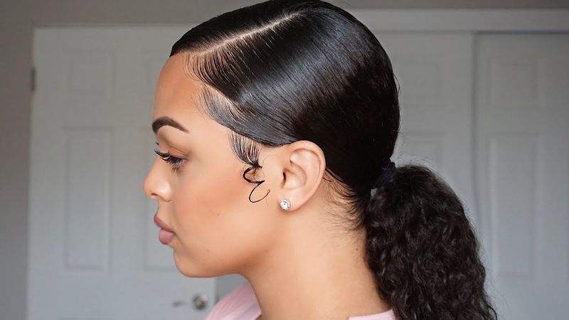 Sleek Natural Ponytails
