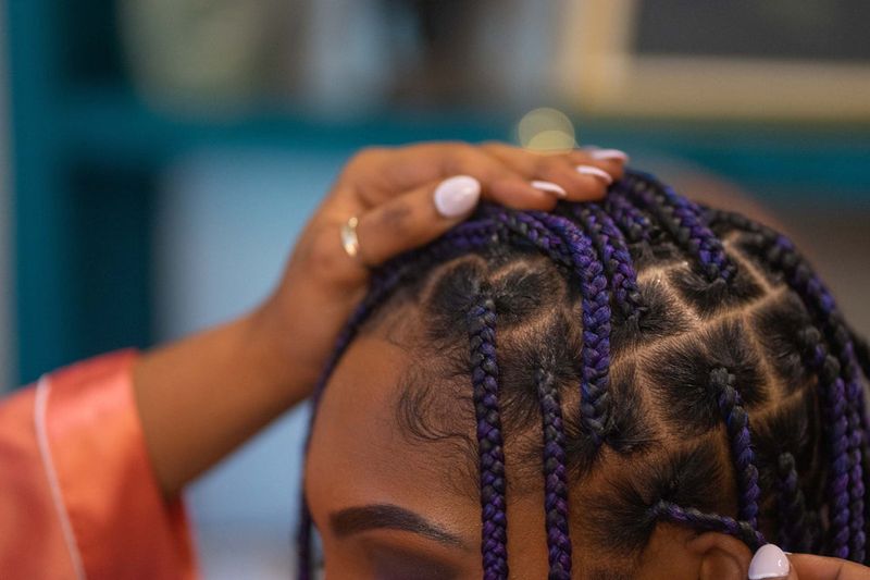 Knotless Braids Done Wrong