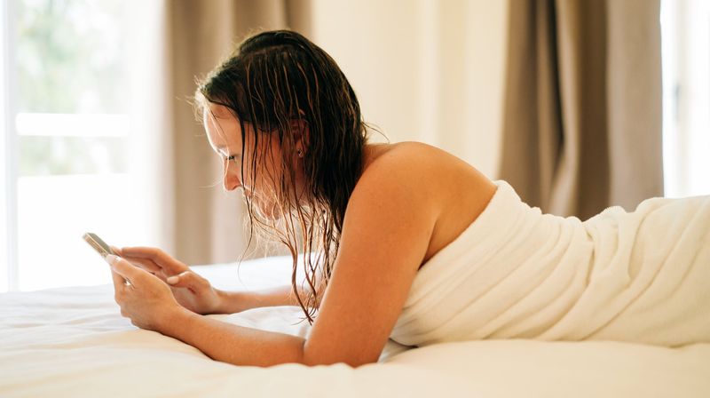 Sleeping With Wet Hair