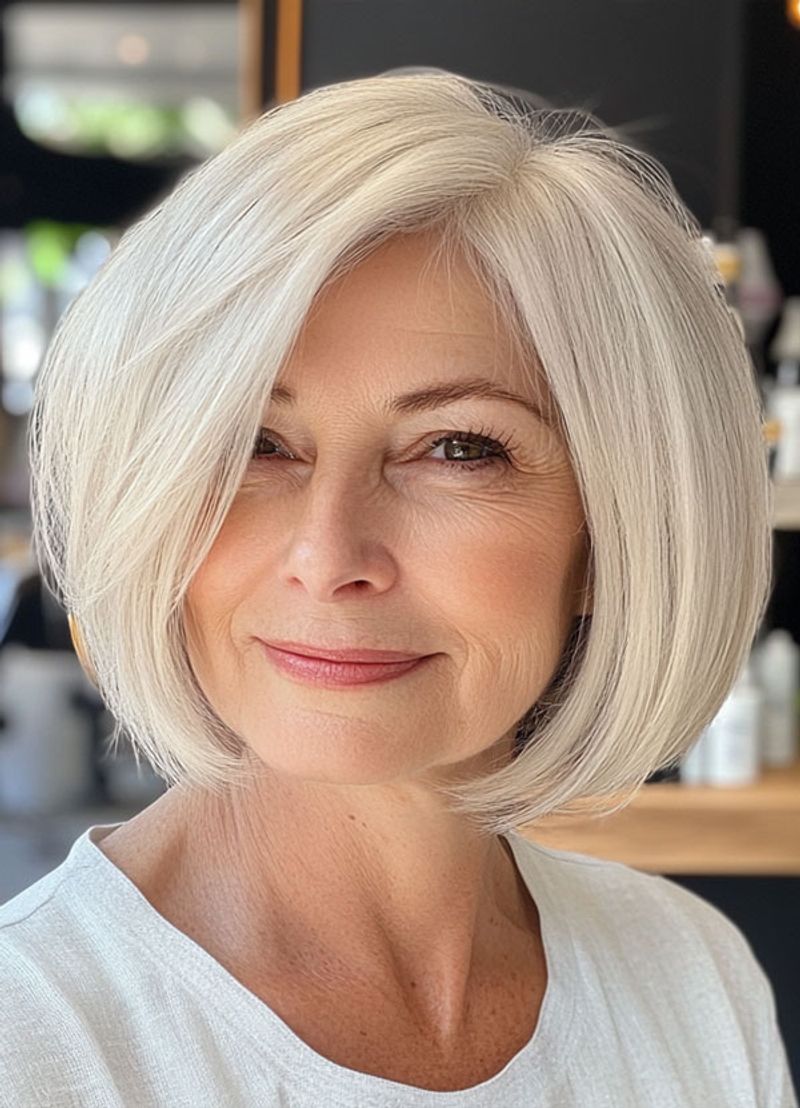 Classic Jaw-Length Cut with Subtle Layers