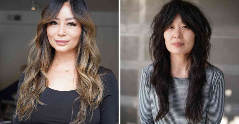 Keep the Length, Lose the Dowdiness: 16 Long Looks That Lighten And Lift at 40+