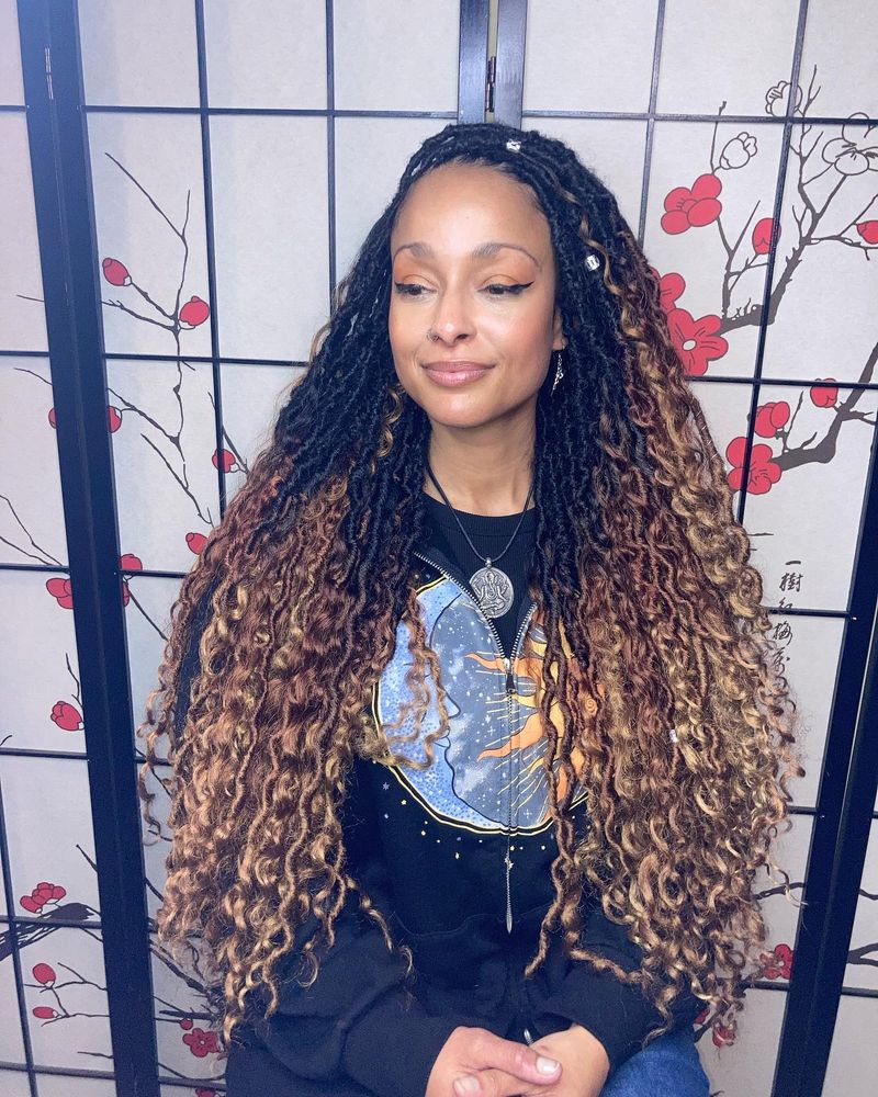Bohemian Goddess Locs