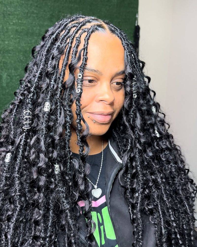 Locs mariposa