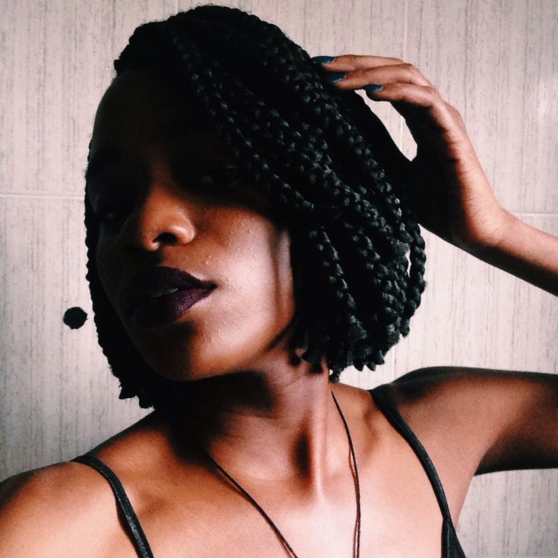 Braided Bobs That Won't Cooperate