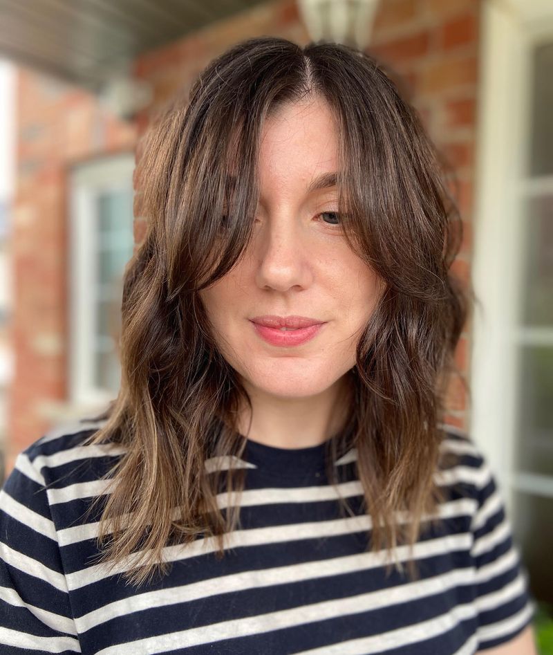Textured Lob with Curtain Fringe