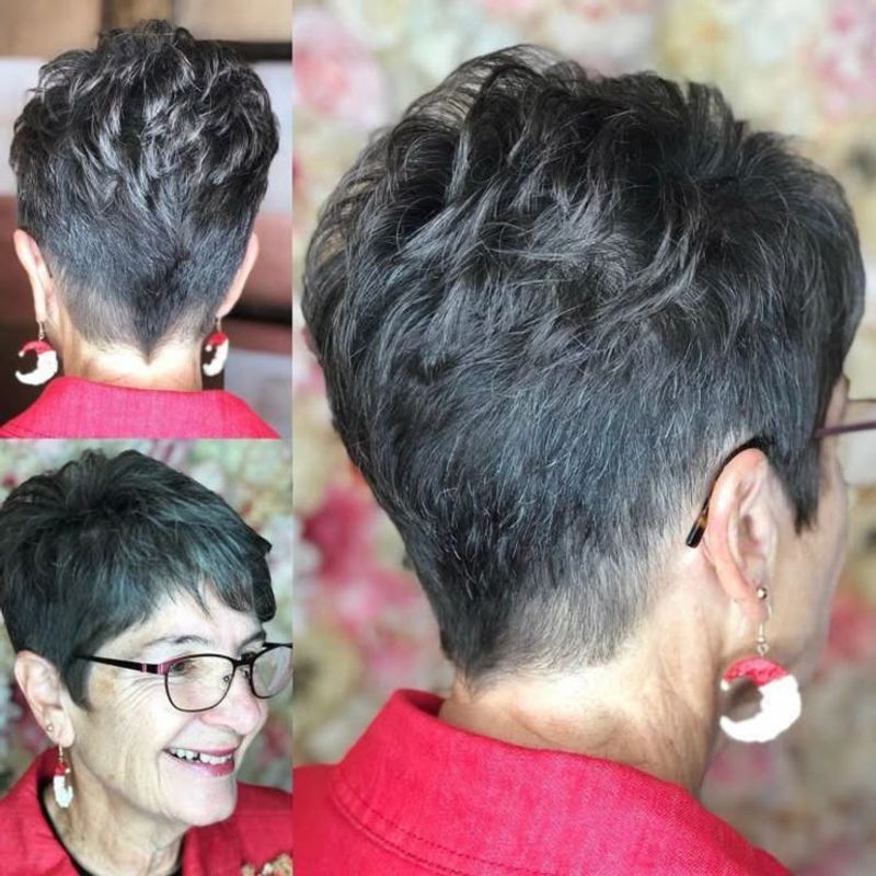 Taglio Pixie con texture