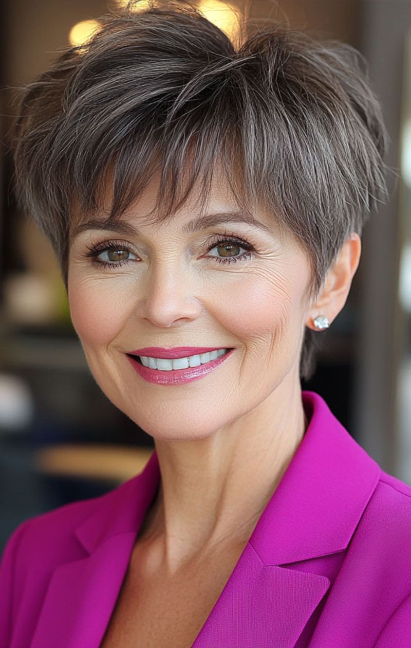 Feathered Fringe Pixie