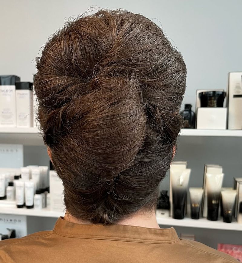 Bouffant clássico