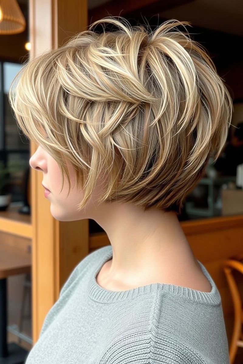 Textured Bob-Pixie Hybrid