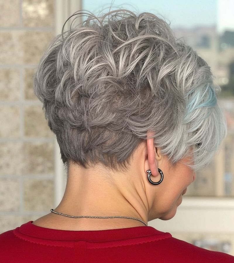 Tapered Nape with Longer Crown